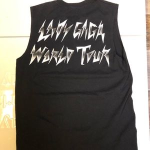 Lady Gaga world tour tank sz small
